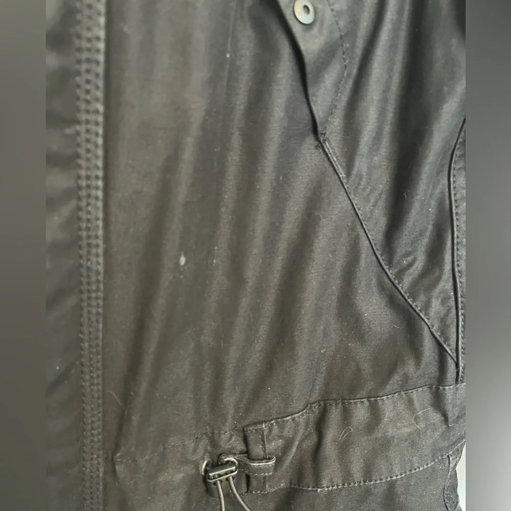 G-Star Raw Black Hooded Parka Jacket size small - Picture 7 of 9